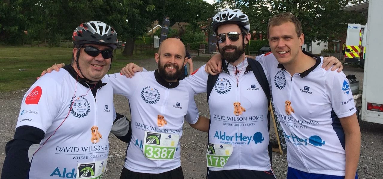 The David Wilson Homes North West team has raised almost £30k for Alder Hey
