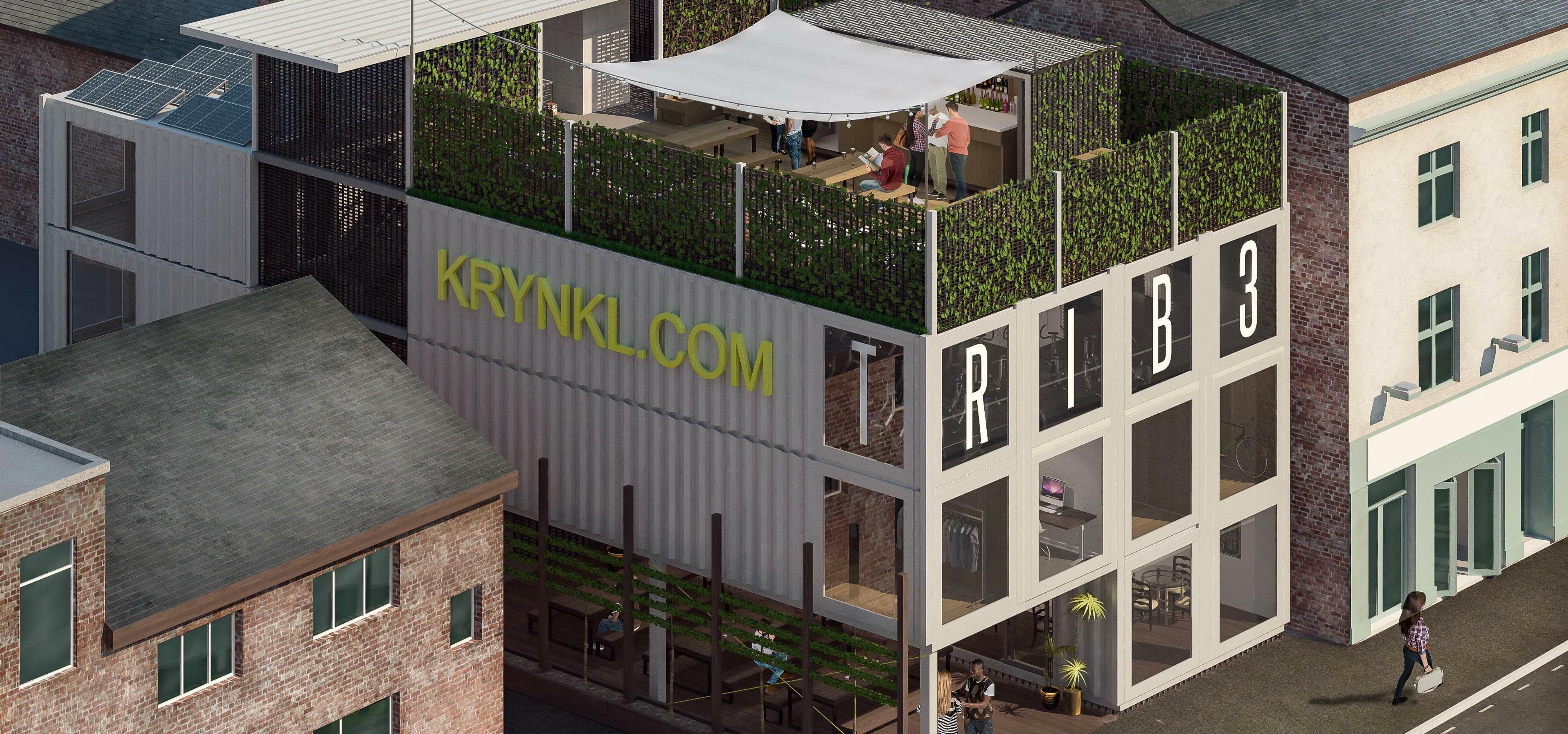 The Krynkl development in Sheffield