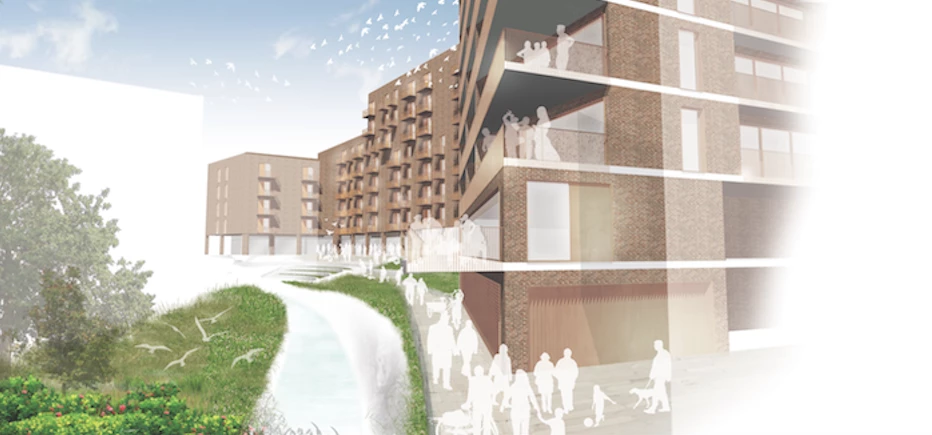 CGI of the proposed development.