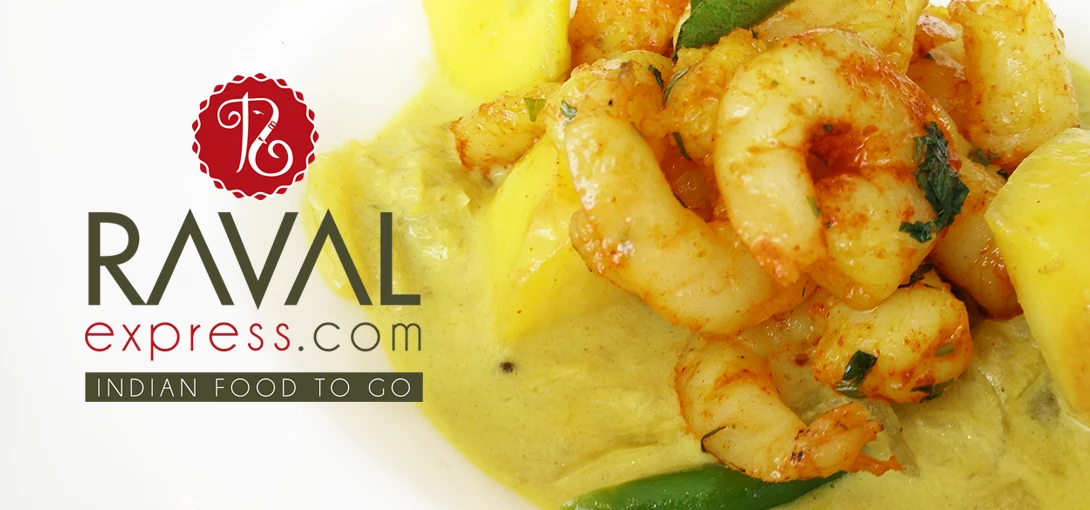 Raval’s authentic prawn and mango curry is a southern Indian classic. 