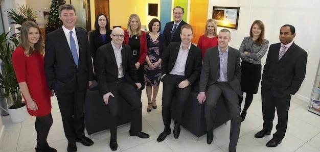 Muckle lawyers with Martin Such and Andrew Scaife (seated centrally) from Quantum Pharma plc