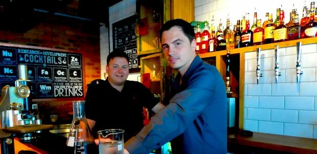 Ben and Matt Jones who own the leading bar group behind LAB, Jones Bar Group.