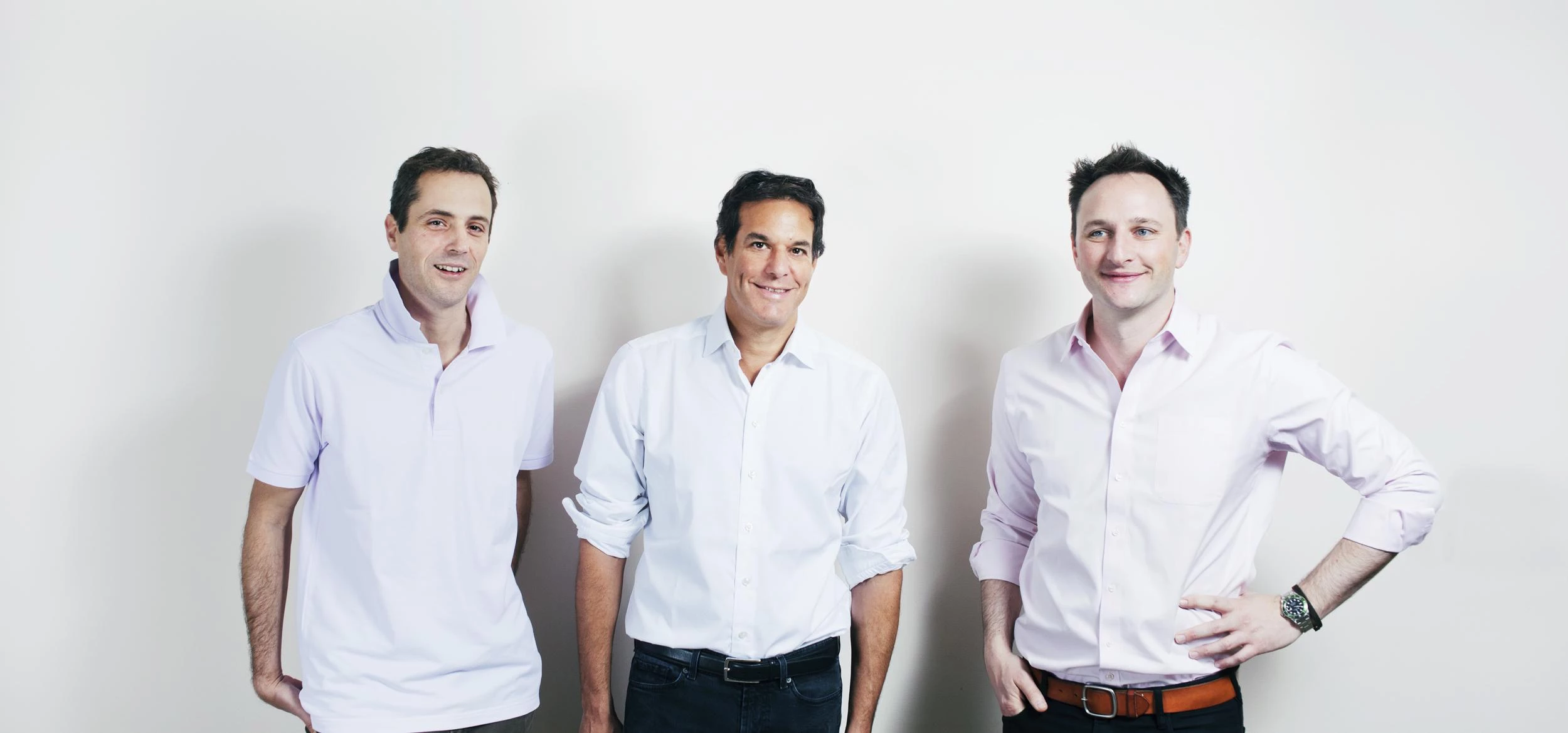 Founders Factory co-founders who have just announced a deal with Chinese equity firm CSC.