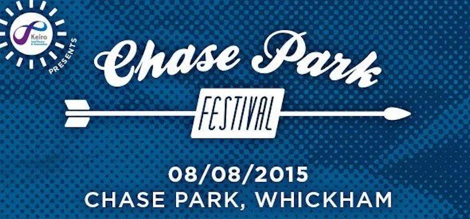 Gates to Chase Park Festival 2015 will open at midday on Saturday 8th August 2015 and the event will