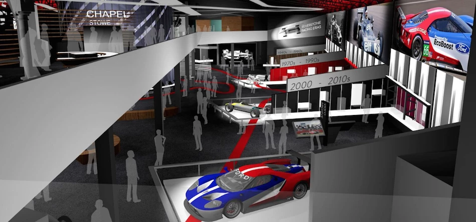 A permanent exhibition at the entrance to the Circuit that will take visitors on an exciting journey