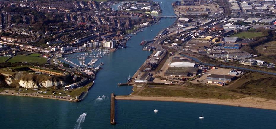 Newhaven from above. Photo: Ian Stannard/Wikimedia