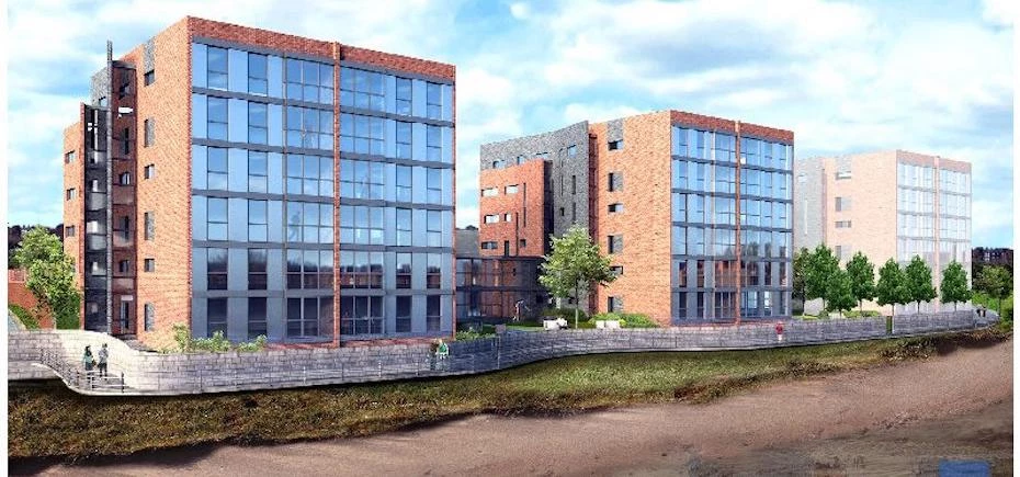 A CGI of The Boardwalk, Widnes