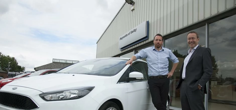Richard Reynolds, managing director of Reynolds of Selby; and John Hall, BEF investment manager.