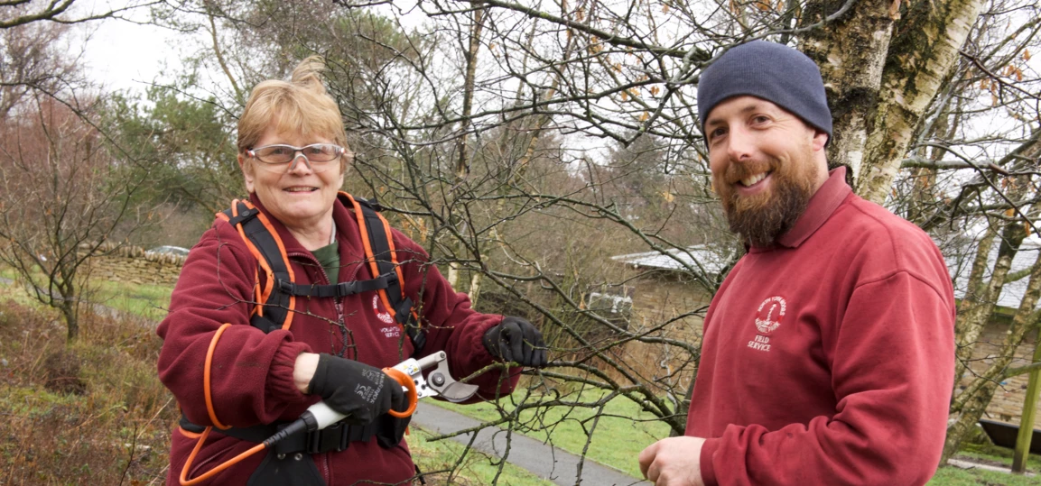  Volunteers at Sutton Bank National Park Centre