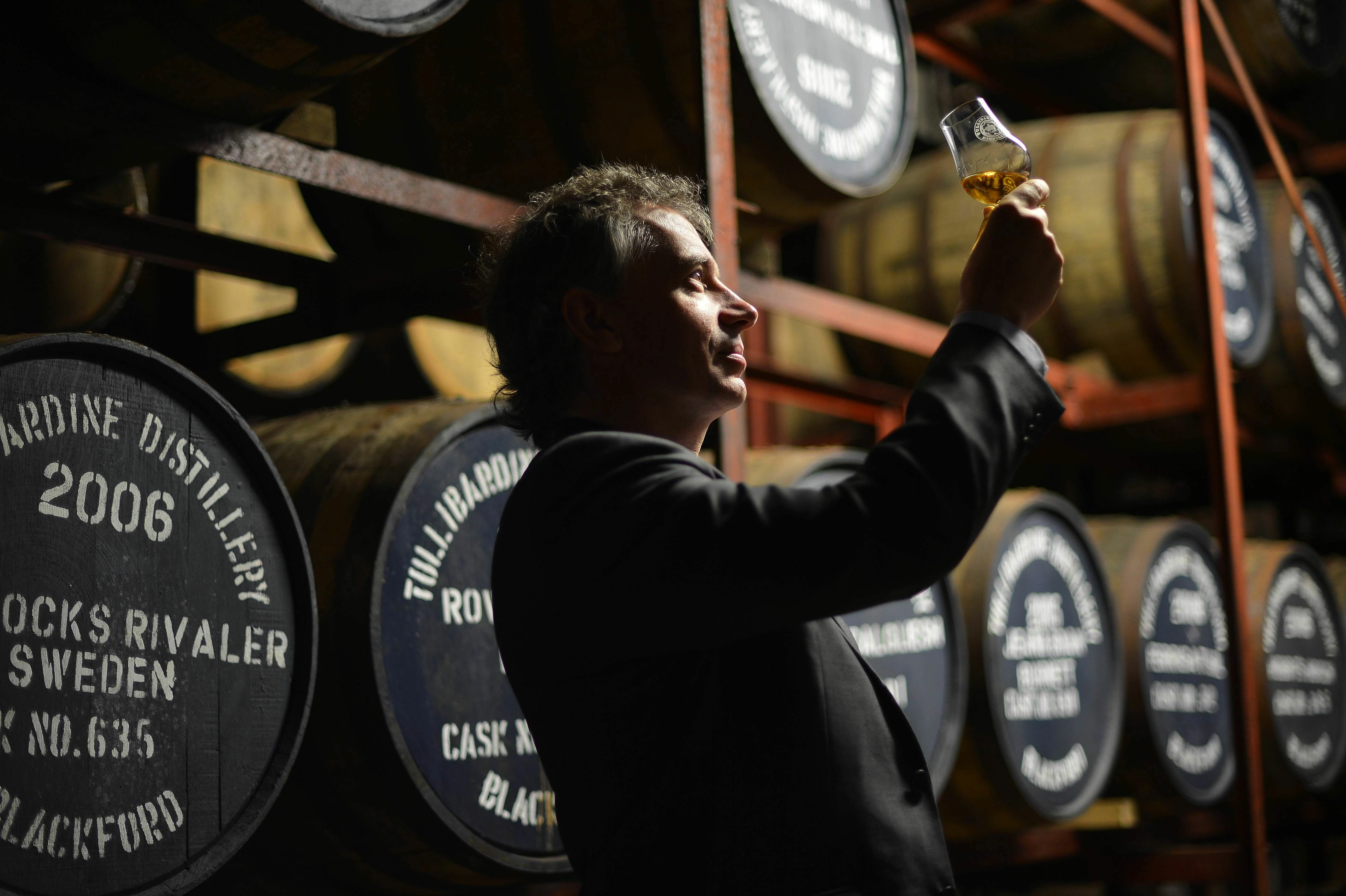 At the Tullibardine Distillery - Prof Martin Tangney 1