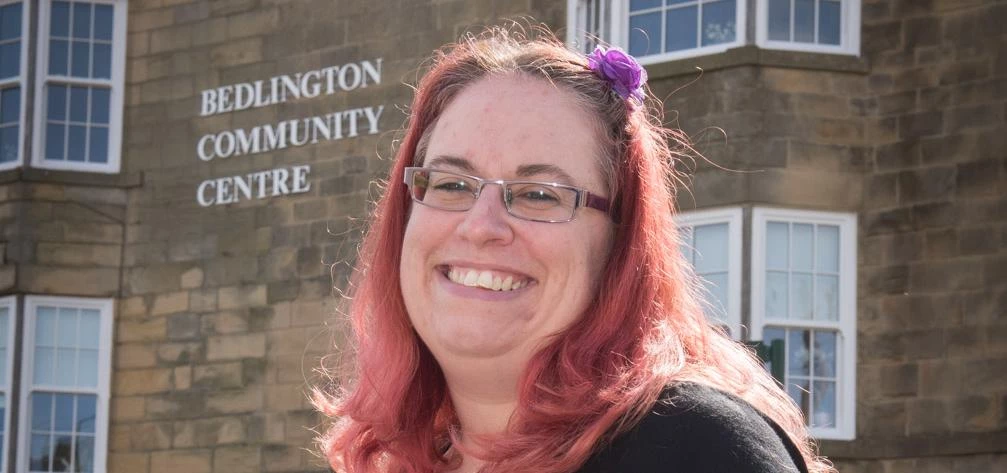 Susan MacKellar gives a boost to Bedlington Community Centre 