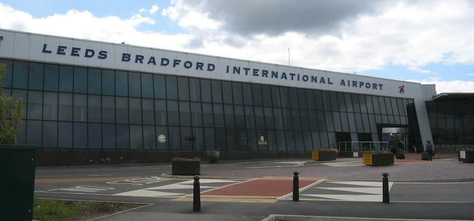 Leeds Bradford Airport: Photograph/Wikipedia.