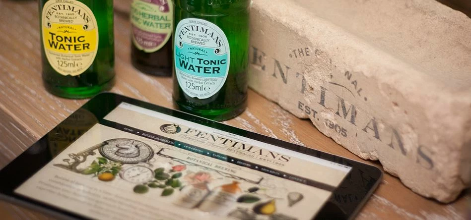 Fentimans new website