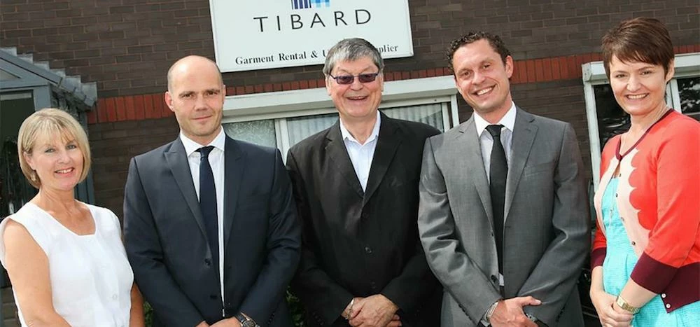 L-R: Tibard directors Anne Redfern, Ian Mitchell, John Shonfeld, Rick Shonfeld and Denise Shacklady