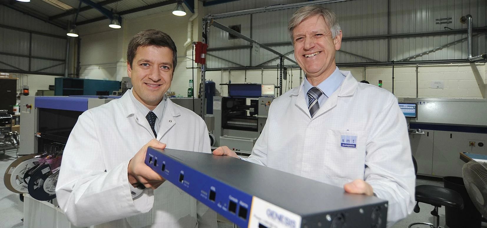 (L-r) John and Phil Rowley (SMT Developments)