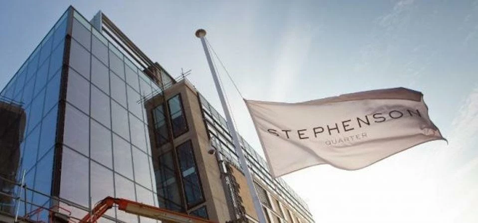 One of the first developments to be allocated funding was the Stephenson Quarter development in Newc
