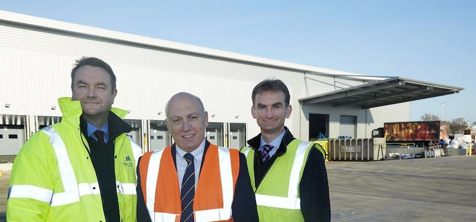 Director of LHL Group, Richard Hampshire; Matthew Clark Wholesale Ltd regional managing director, Ia