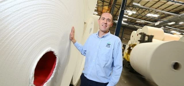 Richard Sutcliffe, SCA Site Manager at Prudhoe Mill