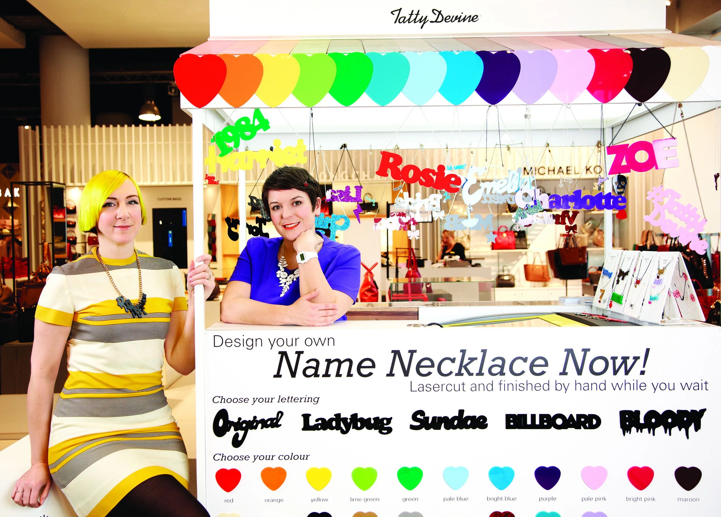 Rosie and Harriet Tatty Devine