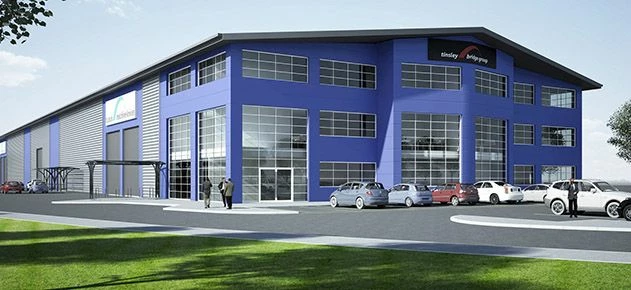 Artists impression of the new factory