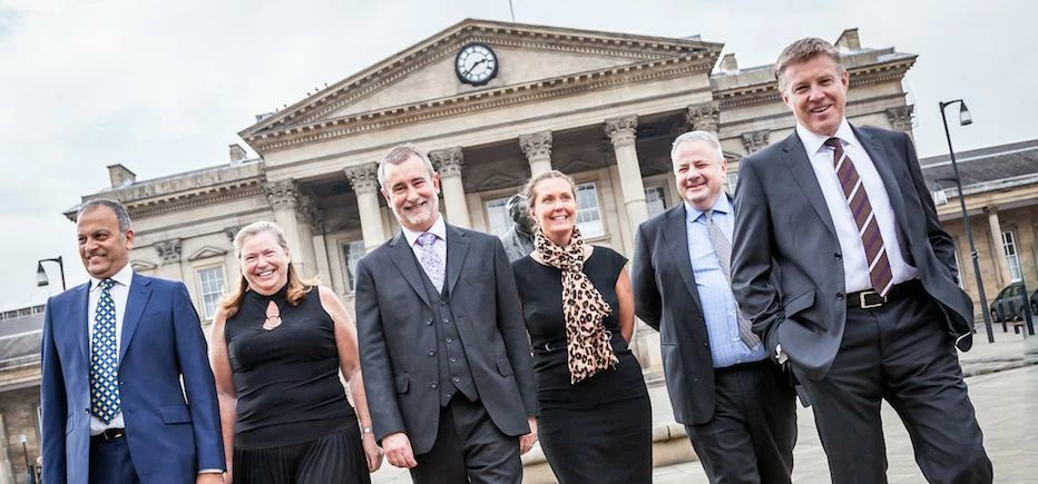 Steven Singh, Karen James, Stephen Newman, Helen Thewlis, Paul Booth and Paul Joyce.