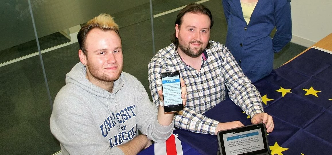 Youth Focus: North East launch MyReferendum online voting tool