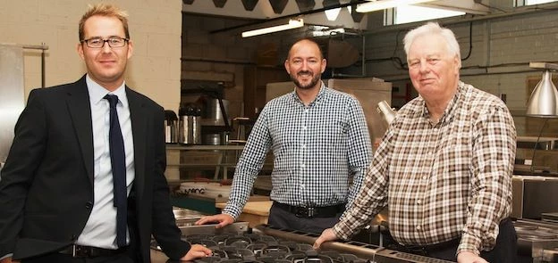 Paul Crawley, Blake Robinson and Brian Glover