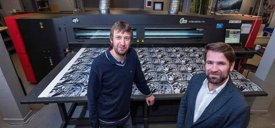 Imageco owners Simon Harrison and Nathan Swinson-Bullough.