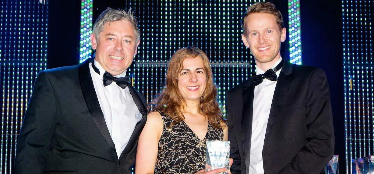 Tim East, Senior Product Manager, Patient; Stella Bolam, Social Media and Content Manager, Patient;
