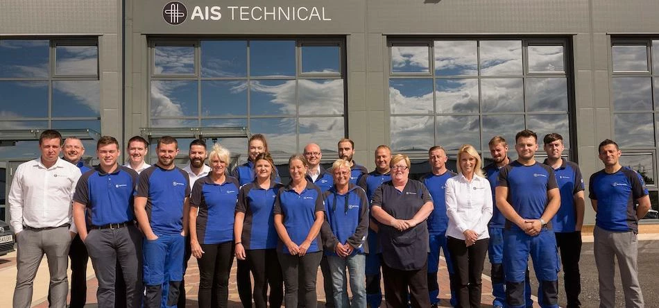 Some of Advanced Technical Solutions newly expanded team outside its new facility
