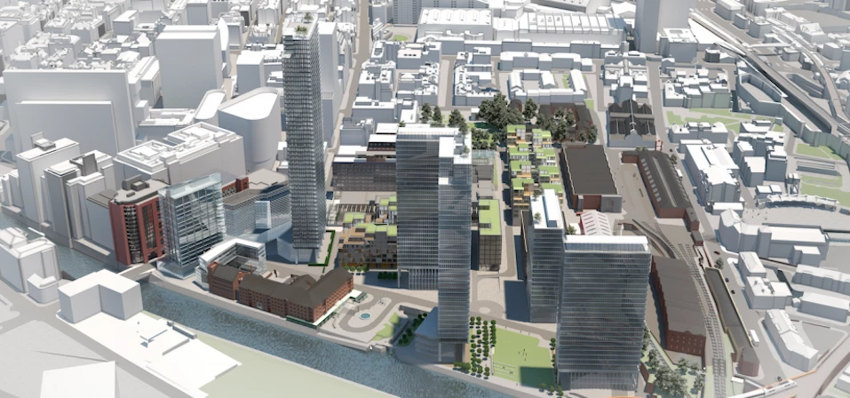 Pictured: A CGI of the St. John’s development