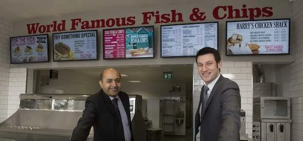 Shashi Patel of JVP Ventures with Tom Smith, NatWest senior relationship manager