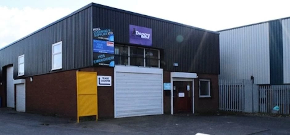 Hull Cleaning and Supplies' new premises on Folland Way, South Orbital Trading Park in Hull. 
