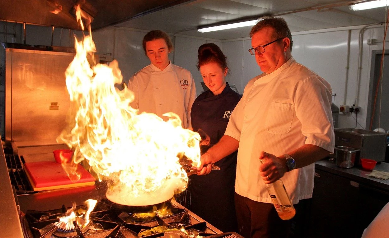 Nigel Howarth cooks 