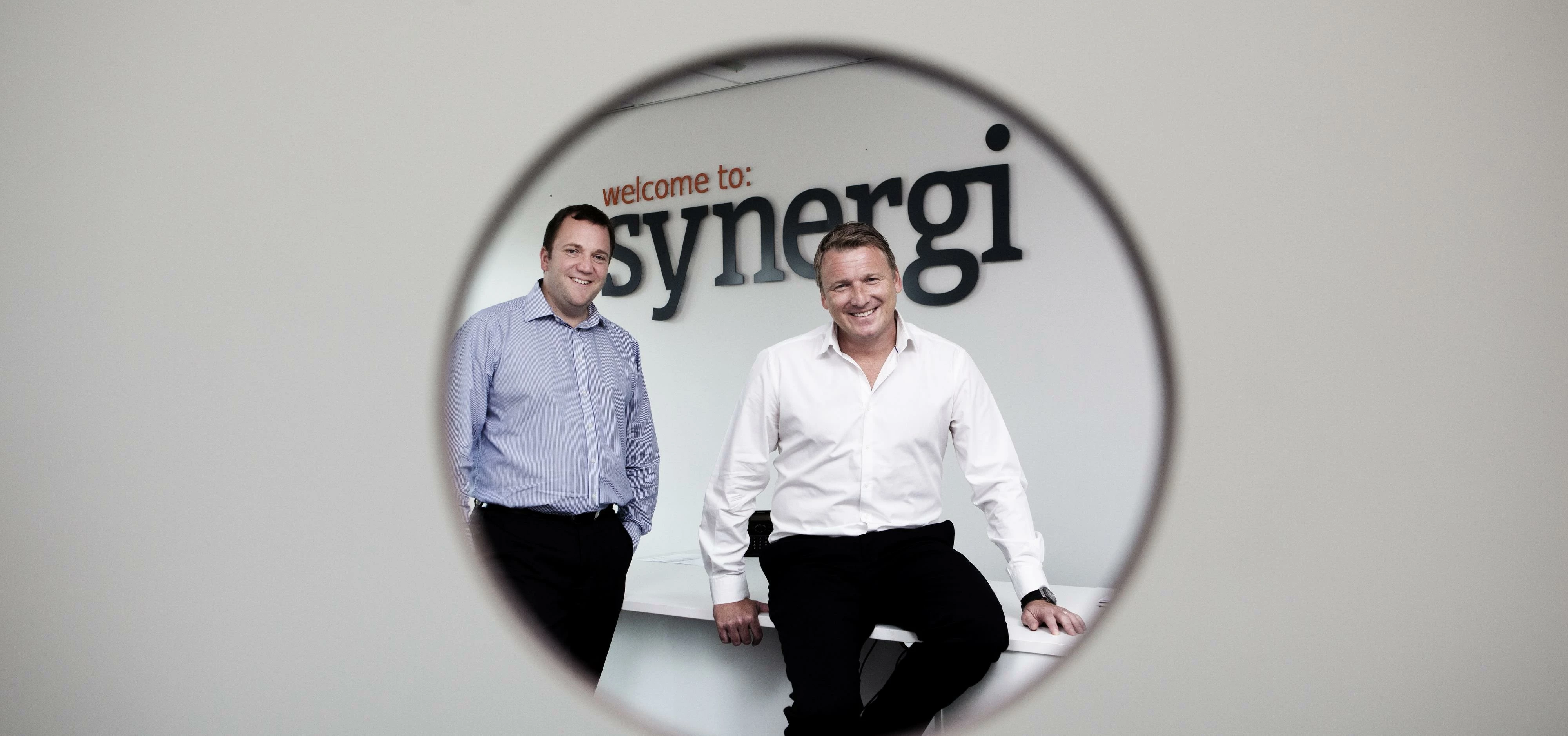 Synergi IT’s Justin Short (left) will tell delegates at Venturefest about how new cloud-based techno