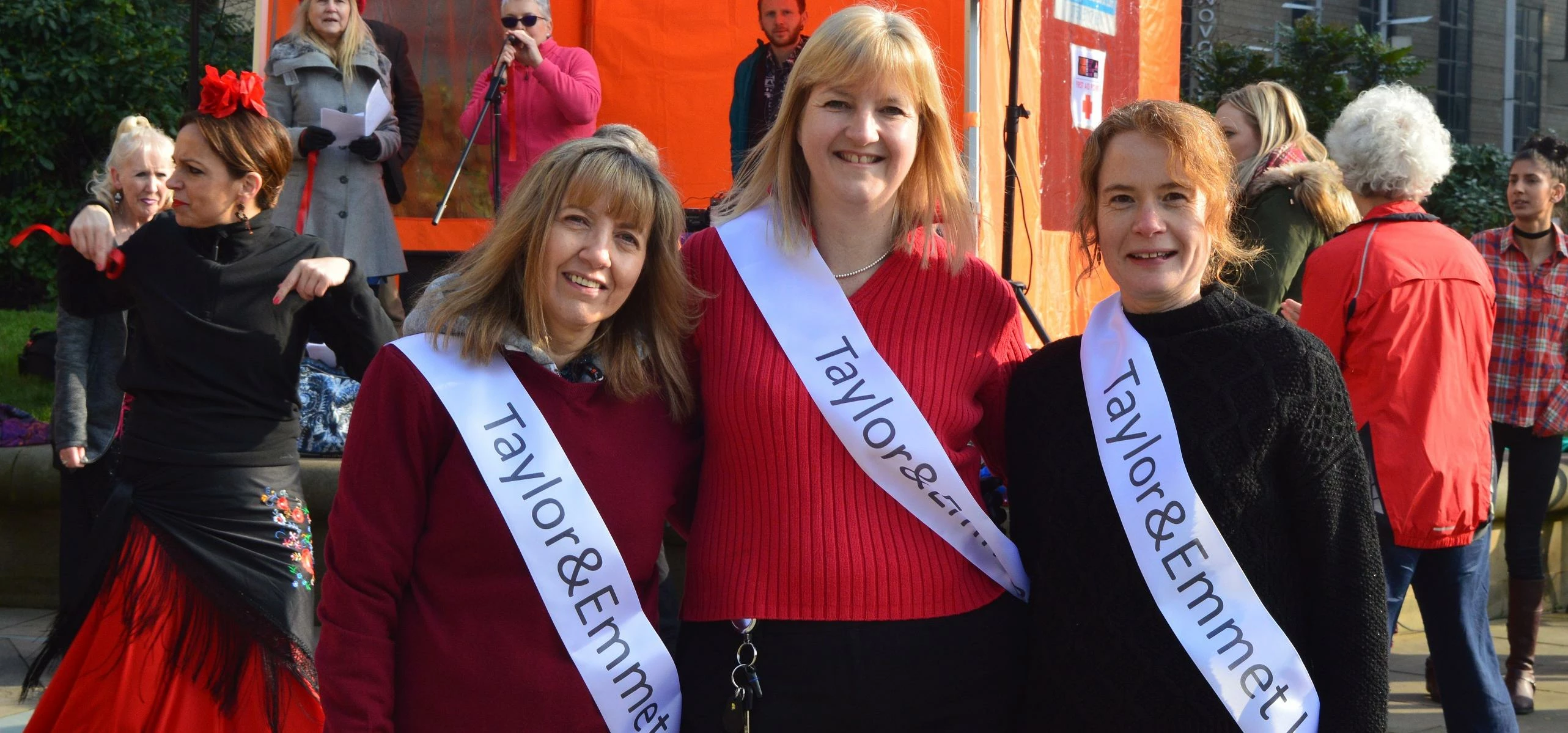(Left to right) Taylor&Emmet family law specilaists, Fay Bunting, Michaela Heathcote and Lucy Rodger