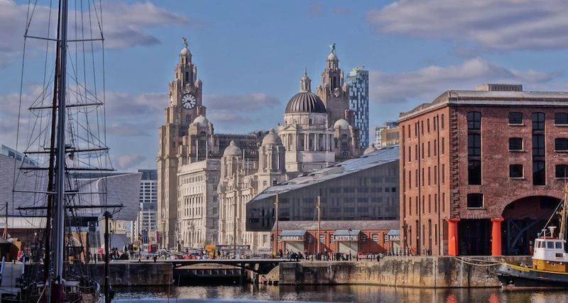 Picture postcard Liverpool