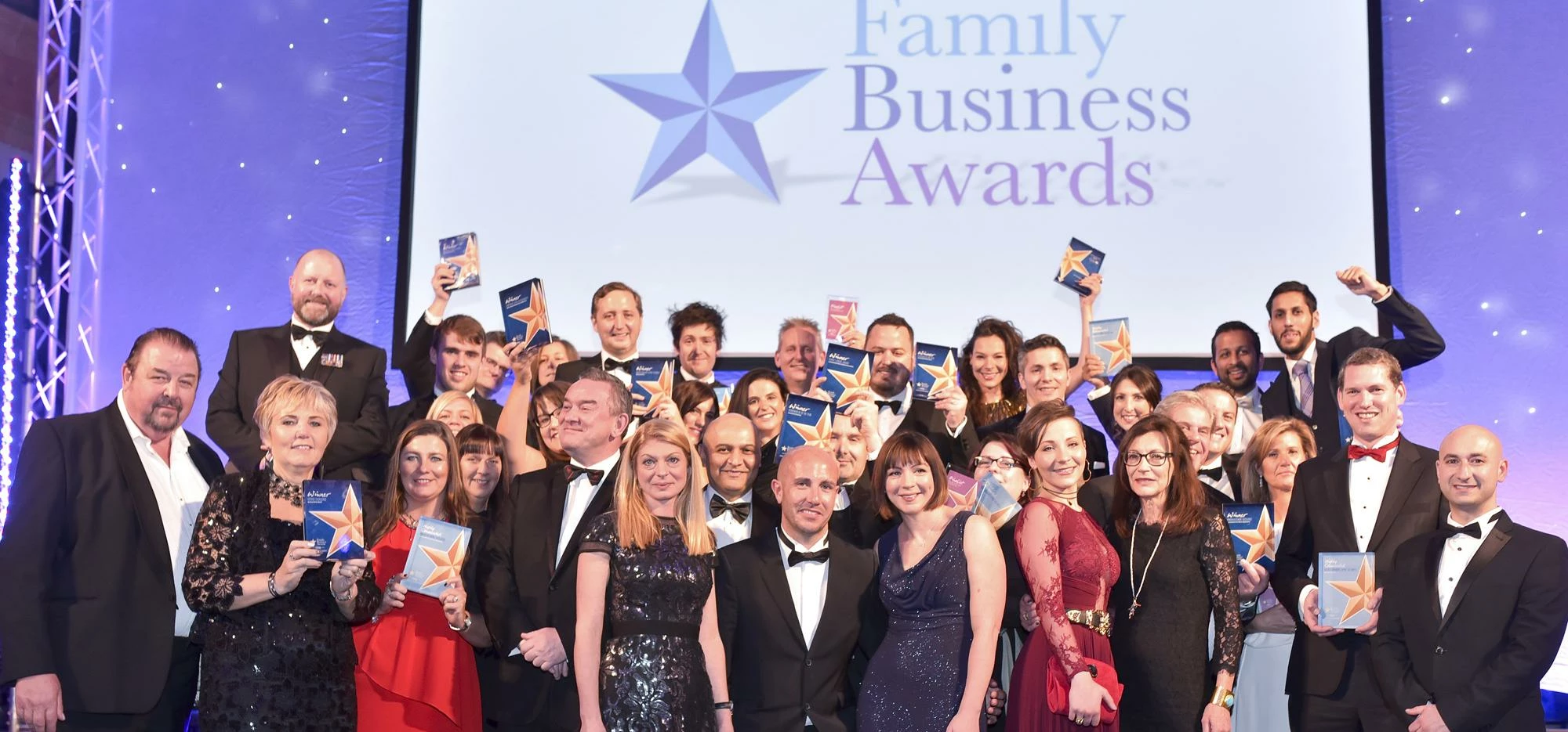 Midlands Family Business Awards 2016 winners and supporters
