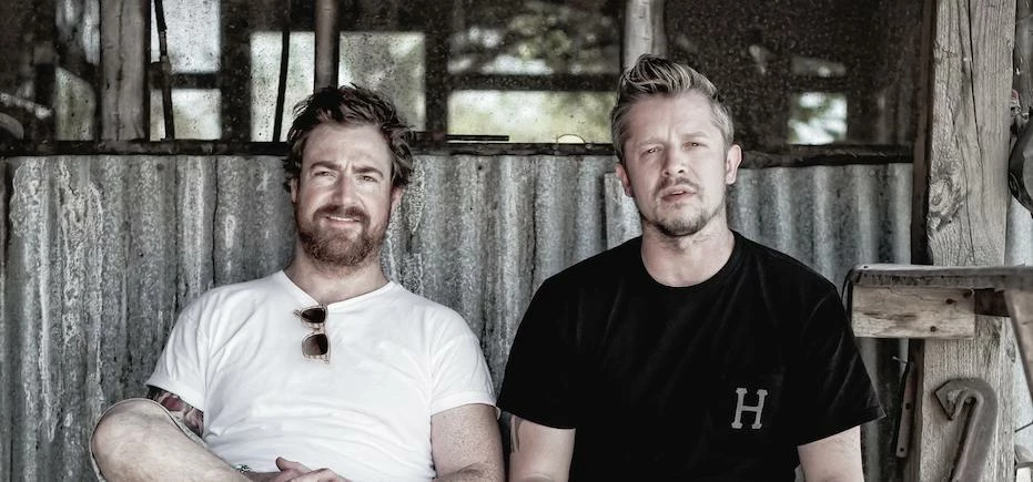 True Barbecue founders, Scott Munro and James Douglas. 