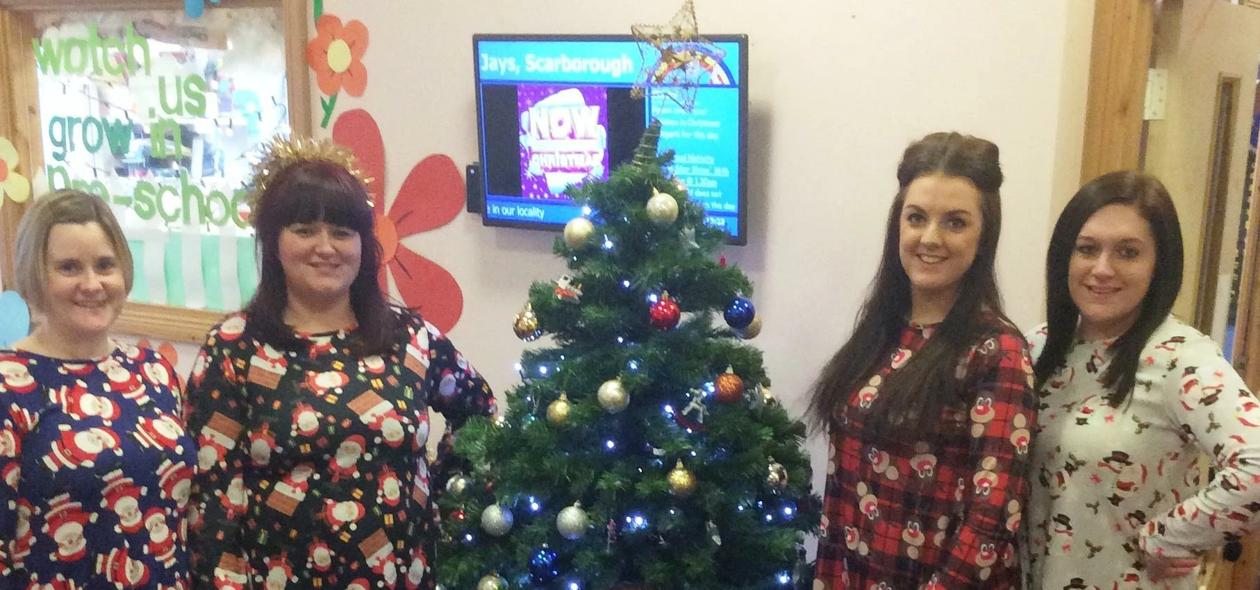 L-r: Penny Ward, Emily Ashworth and Emma Deighton