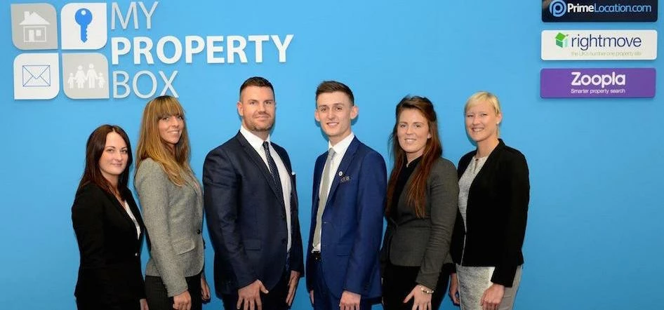 L to R: Vickie Baxter: Lettings Administrator, Heather Mochrie: Business Development Manager, Ben Qu