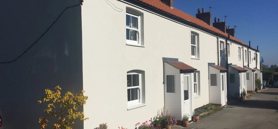 A recent insulation install carried out by Thrift Energy.