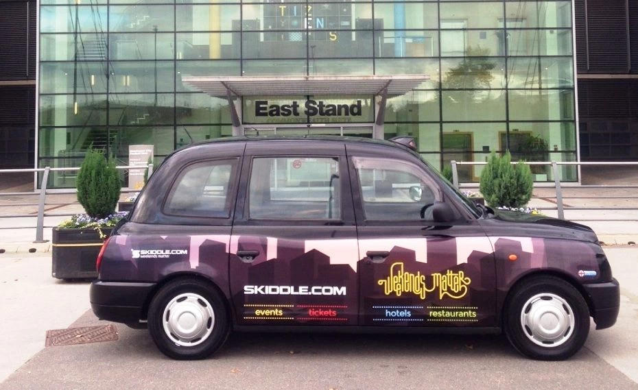 Skiddle taxi