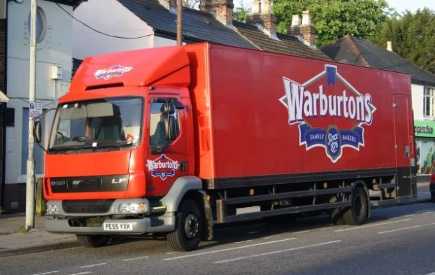 Warburtons truck 