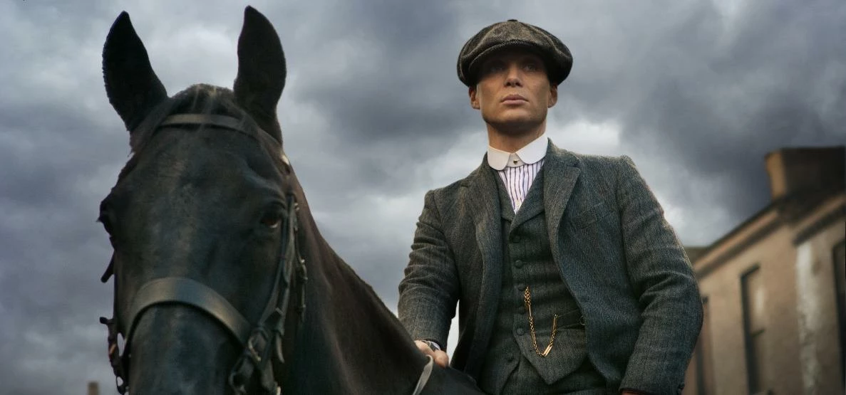 Actor Cillian Murphy as Thomas Shelby in Peaky Blinders