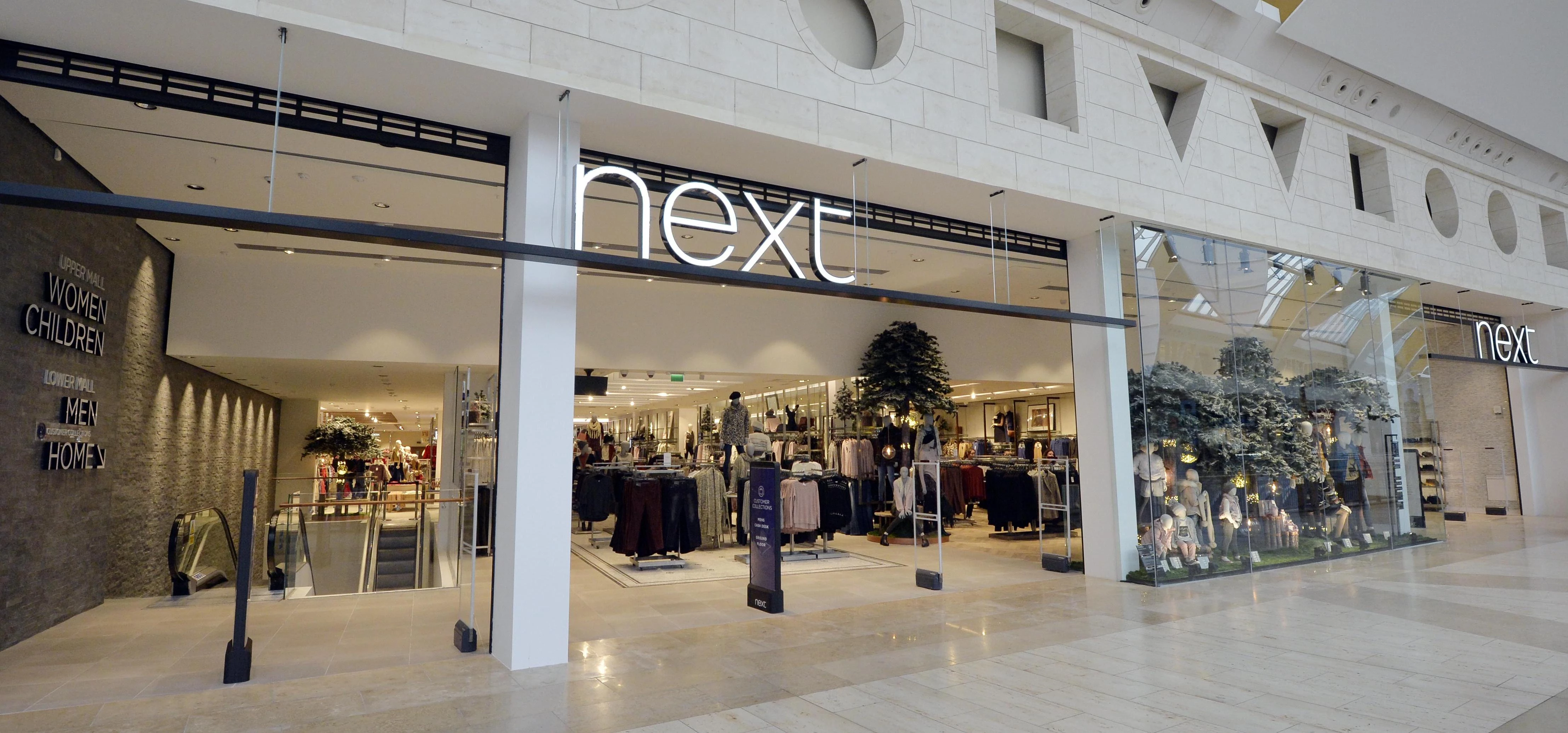 Next's newly-renovated store in Bluewater