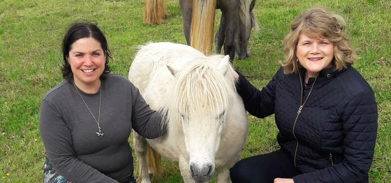 Dr Nichola Marchant (L) and Sarah Malkin, Natwest, Agricultural Relationship Manager.