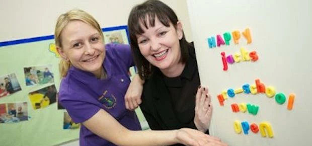 Janet Wedderburn, NatWest relationship manager, and Suzanne Dowd of Happy Jacks