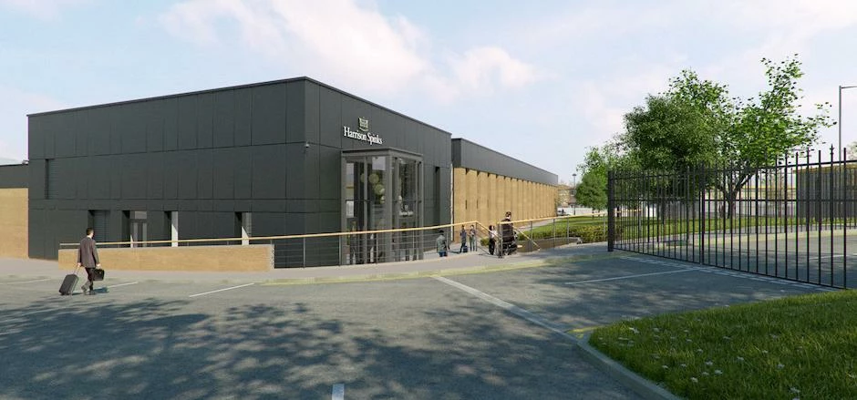 An artists impression of the new site at the manufacturer’s factory in Leeds. 