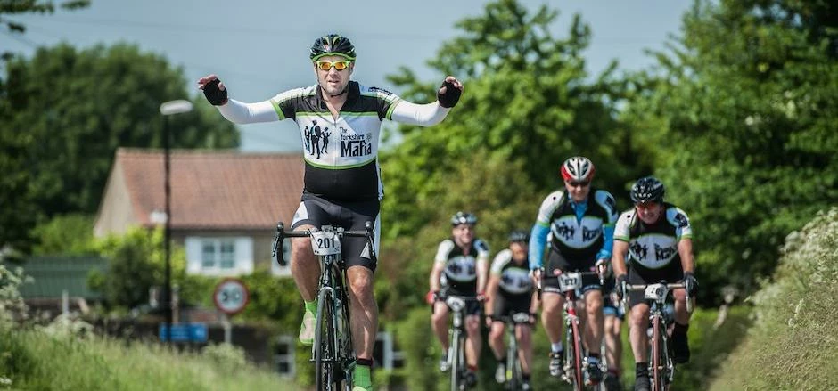 The Heart of Yorkshire Sportive is a 100km cycle ride from the First Direct Arena in Leeds to Hessay